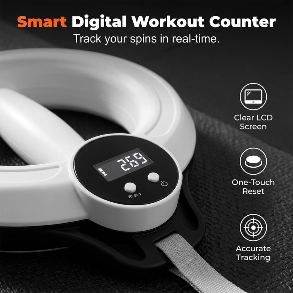 Arm Workout for Women and Men, 360° Hand-Crank Forearm Trainer, Shoulders and Arm Muscle Training Fitness Equipment, Chest Trainer and Forearm and Wrist Hand Exerciser, Home Workout