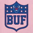 thumbnail image 3 of Buffalo Shield T-shirt Game Night Fantasy Football Fan Tailgate NY Men's Tee, 3 of 7
