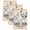 Tan, variant on Farm Chicken Kitchen Towels Set of 3, Vintage Country Cabin Animals Text Absorbent Dish Towels for Kitchen, Microfiber Hand Towel, Quick Drying Tea Towel for Cleaning Decorative Dishcloths