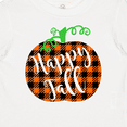 thumbnail image 4 of Inktastic Happy Fall Plaid Pumpkin Boys or Girls Baby T-Shirt, 4 of 5