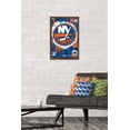 thumbnail image 2 of NHL New York Islanders - Maximalist Logo 23 Wall Poster, 14.725" x 22.375" Framed, 2 of 5