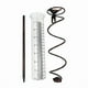 thumbnail image 2 of Capacity Glass Spiral Rain Gauge,Cast Iron Bird Hanging Rain Gauge, 2 of 5