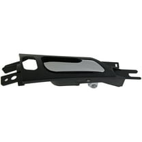 Dorman 81893 Front Passenger Side Interior Door Handle for Specific Acura Models, Satin Chrome Lever; Black Housing