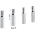 thumbnail image 4 of Extensiones de vástago de tapa de válvula de metal para tapas de válvulas de ruedas automotrices, extensores de vástago para automóviles, camiones, furgonetas y caravanas, 4 unidades, 4 of 5