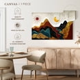 thumbnail image 5 of Elephant Stock Textured Mountain Landscape Abstract Wall Art - Horizontal Canvas Wall Art - Living Room Wall Decor - Nature Canvas - Red And Black Decor - 12" x 8", 5 of 8
