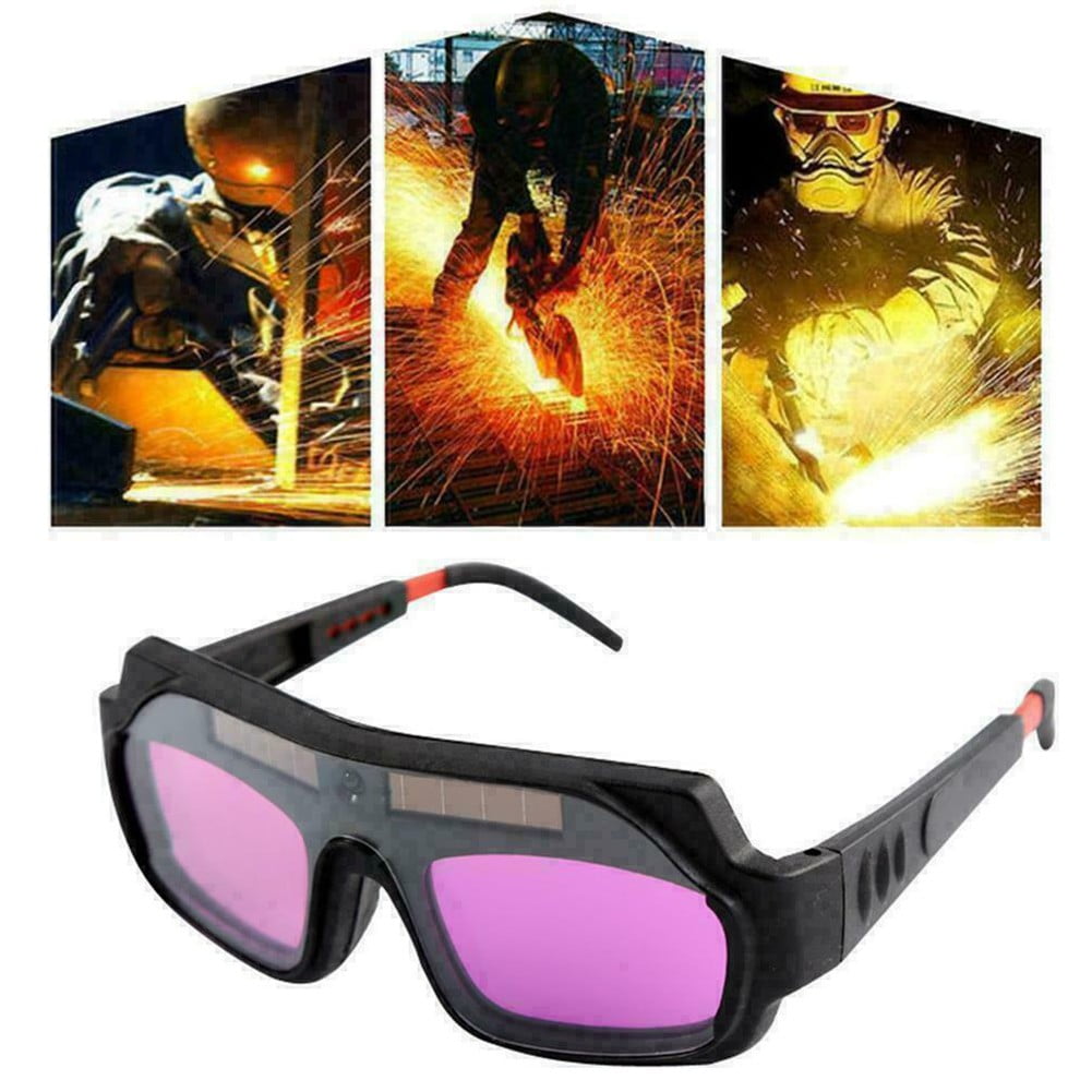 Solar Powered Auto Darkening Welding Mask Helmet Glasses Welder Eyes ...