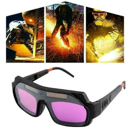 

BAMILL Solar Powered Auto Darkening Welding Mask Helmet Glasses Welder Eyes