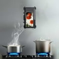 thumbnail image 3 of Kitchen Gadgets Clearance! Wall-Mounted Storage Rack Shelf Mobile Phone Storage Box Organizer for Kitchen Bathroom to Watch Movies Touchable, 3 of 6