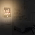 thumbnail image 2 of Yayeee LED Night Lights with Motion Detectors Auto Dusk to Dawn Light Sensors, 2 Pack, Cute Snowmen, 2 of 7
