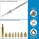 thumbnail image 2 of Heat Set Insert Tool M2/M3//M5/M6/M7/M8 Heat Set Insert Tip Kit, 2 of 5