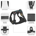 thumbnail image 6 of Bingfone Berries And Flowers No Pull Dog Vest Harness For Small Medium Large Dogs Strap For Puppy Walking,Training,Dog Harness-X-Large, 6 of 9