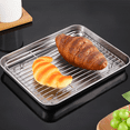 thumbnail image 4 of HLONK Poêle à Griller en Acier Inoxydable 304 Support de Four Robuste avec Design Plat, 4 of 7