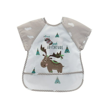 

Wanwan Summer Baby Cute Animal Sleeveless Waterproof Feeding Eating Bib Drawing Apron