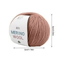 thumbnail image 3 of Wool Hand-woven Medium Coarse Scarf Hat Overcoat Wool Merinoss Wool Wool Cashmeres Yarn, 3 of 6