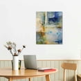 thumbnail image 3 of Nawypu Canvas Wall Art for Living Room Blue Gold Wall Art Navy Blue Wall Decor Gray Wall Decorations for Living Room Abstract Artwork Paintings for Wall Bathroom Bedroom Home Decor, 3 of 5