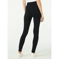 thumbnail image 3 of Scoop Women's Hidden Zip Leggings, 3 of 5