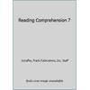 Reading Comprehension 7, Used [Paperback]