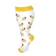 thumbnail image 1 of Stockings 3 Packs Plus Size Compression Socks Wide Calf For Women & Men Large Size Knee High Support Stockings For … Stockings, 1 of 2