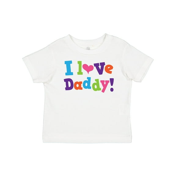 Inktastic I Love Daddy Girls Girls Baby T-Shirt