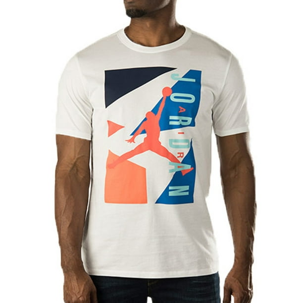 Jordan Jordan 92 Retro Men's TShirt White/Blue/Orange 659155104