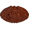 thumbnail image 3 of Ekena Millwork 16 3/8"OD x 1 3/4"P Southampton Ceiling Medallion (Fits Canopies up to 2 3/4"), Hand-Painted Firebrick, 3 of 6