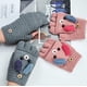 thumbnail image 4 of 2 pares de guantes de invierno para niños de 6 a 13 años, manoplas tejidas con 5 dedos, guantes cálidos de cachemira para bebé, unisex para niñas, 4 of 4