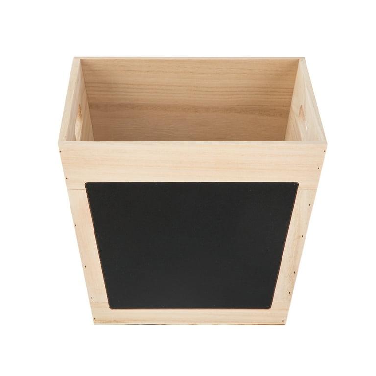 Your Zone Kids Natural Wood Storage Bin - Walmart.com