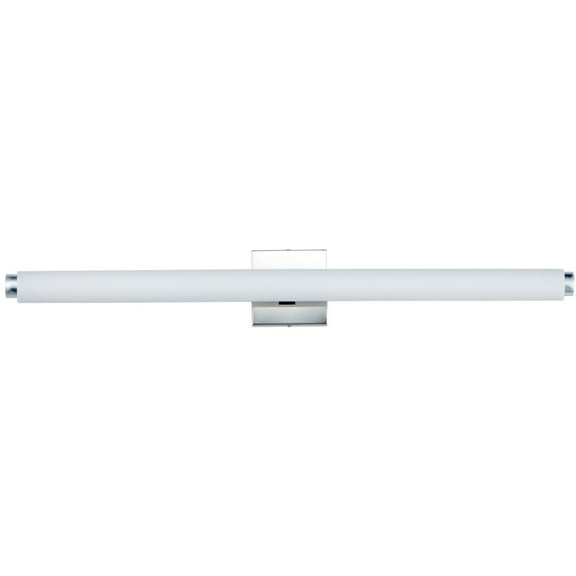 Soprano 1 - Light Polished Chrome Chrome Modern Glass And Metal