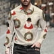 thumbnail image 1 of Seeotter Men Women Button Down Shirts Christmas Long Sleeve Funny Ugly Xmas Graphic Blouse Casual Shirts Holiday Tee, 1 of 7