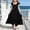 8Black39, variant on CAIVO Kids Girls Summer Dress Elegant Square Neck Sleeveless Backless Party Casual Solid Color Dresses Lovely Sundress