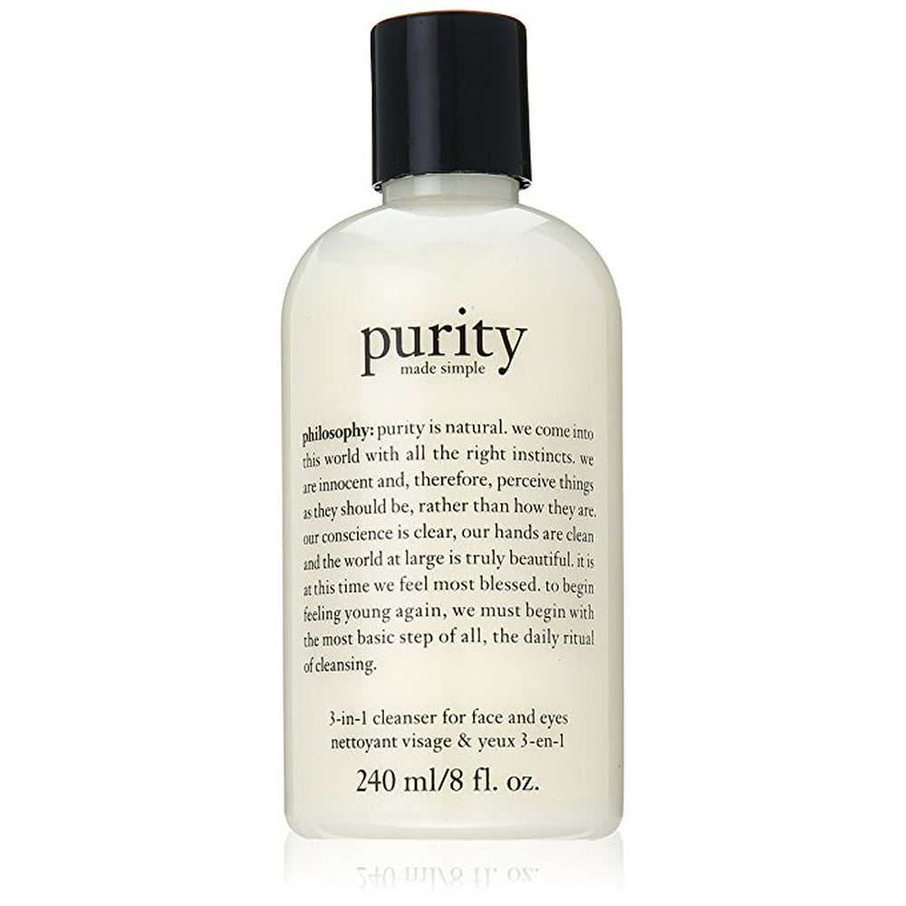 Philosophy Philosophy Purity Made Simple 3In1 Cleanser For Face And Eyes 240Ml/8Oz by