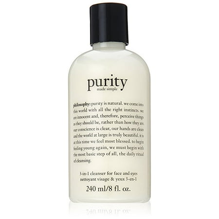 Philosophy Purity Made Simple 3-In-1 Cleanser For Face And Eyes 240Ml/8Oz by
