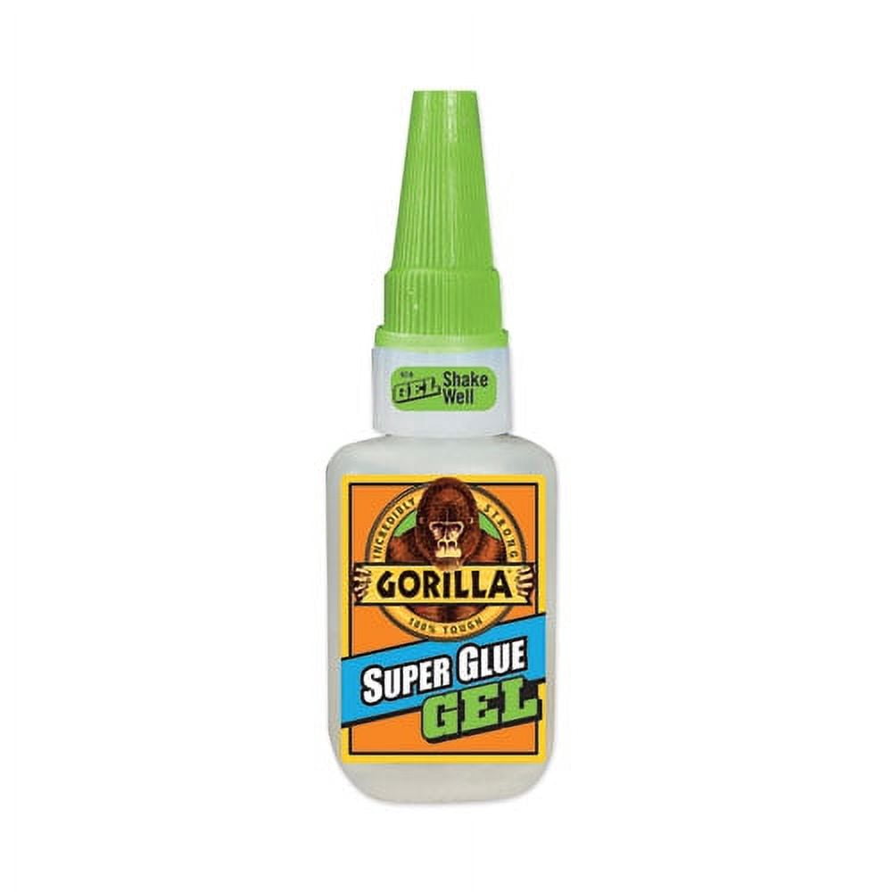"Super Glue Gel, 0.53 Oz, Dries Clear | Bundle of 5 Each"