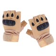 thumbnail image 2 of kusrkot Gants Sans Doigts pour Hommes Demi-Doigts Gants pour Combattre Randonnée Conduite L, 2 of 6