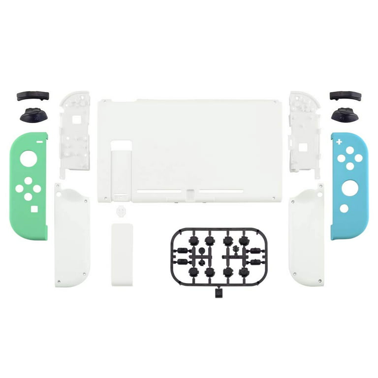  eXtremeRate DIY Replacement Shell Buttons for Nintendo Switch & Switch  OLED, Mint Green & Heaven Blue Custom Housing Case with Full Set Button for  Joycon Controller [Only The Shell, NOT The