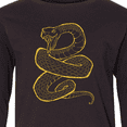 thumbnail image 4 of Inktastic Striking Snake Long Sleeve Youth T-Shirt, 4 of 5