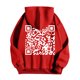 thumbnail image 5 of Sudadera con capucha para hombre, informal, a la moda, con estampado, de manga larga, con bolsillo, de poliéster, 5 of 5