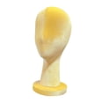thumbnail image 5 of EHJRE Mannequin Head Home Velvet Hat Display Stand for Glasses Hairpiece Headphone Yellow, 5 of 8