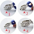 thumbnail image 4 of Staple Removers Quick Tool, Staple Puller, Staple Remover, Staple Remover with Rubber Handles, Office Claw Tool Puller for Easily Remove Staples Family Practical, 4 of 5