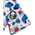 thumbnail image 4 of Quad Seven Boys Pajama Set Breathable Button Down Sleep Shirt and Pajama Shorts Sleepwear Set 2 Piece, 4 of 7