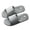 Grey, variant on Men's Massage Sandal Summer Home Non S𝗅ip Slippers Comfortable Soft Bottom Slide Sansals Wide Widrh Round Toe Sandles for Bathroom Hotel Vacation and Back to College