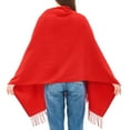 thumbnail image 5 of Alpine Swiss Womens Shawl Evening Wrap Pashmina Large Scarf Fringe Cape Poncho, 5 of 7