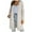 Beige, variant on Women's Winter Daily Commute Long Sleeve Knit Open Front Cardigan Sweater Casual, Comfortable for Work Wear Beige,S