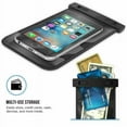 thumbnail image 5 of 1x 17.5 x 10.5 cm Cell Phone Holder Pouch Phone Pouch Underwater Phone Dry Bag Case Swimming Bag, 5 of 16