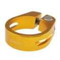 thumbnail image 2 of 31.8mm Alloy BMX Bike Seat Post Clamp Quick Release Golden, 2 of 5