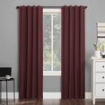 thumbnail image 2 of Sun Zero Cyrus Thermal Total Blackout Back Tab Curtain Panel, 2 of 4