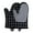 Black, variant on Wovilon Kitchen Cooking Microwave Oven Gloves Glove Pot Pad Heat Protection Microwave Oven Supplies