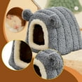 thumbnail image 6 of Small Animal Cave Nest Cozy Windproof Non Slip for Hedgehog Guinea Pig Chinchilla Squirrel Rat, 6 of 9