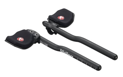 FSA Vision TriMax Aero Road Bike Handlebar - 31.8mm Clamp, 440mm Width, 7° Forward Angle, Black