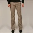 thumbnail image 2 of Pantalones de traje de hombre de talla grande marrón Pantalones rectos de verano para hombre Elegante estilo coreano 2024 Ropa clásica Reseñas Muchas, 2 of 5